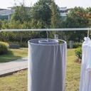 منشر الملاية الشماعة الدائري لسهولة نشر الملاية واللحاف