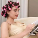 مجموعة بكرات اسفنجية للشعر 12 قطعة بالالون الازرق