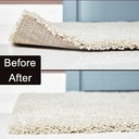 طقم مثبت سجاد ومشايات 4 قطع لاصق قابل للغسيل قابل لإعادة الأستخدام