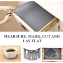 رول بطانة  5 متر وتربروف مانع انزلاق للادراج والارفف و الدولايب باللون الابيض