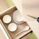 رول بطانة وتربروف لأرفف وأدراج  الدواليب والثلاجات 5 متر قابل للقص والغسيل لإعادة الأستخدام