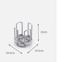 حامل ومنظم بولات وأطباق الطعام