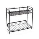 ستاند ومنظم أدوات المطبخ والحمام من المعدن 2 دور