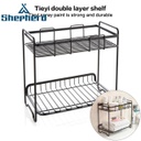 ستاند ومنظم أدوات المطبخ والحمام من المعدن 2 دور