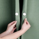 مشبك ثنائي مغناطيسي للستارة لاغلاق الستائر من الاضواء