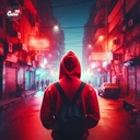 Micky Mouse ZA# هودي اوفر سايز قطن باللون الاحمر