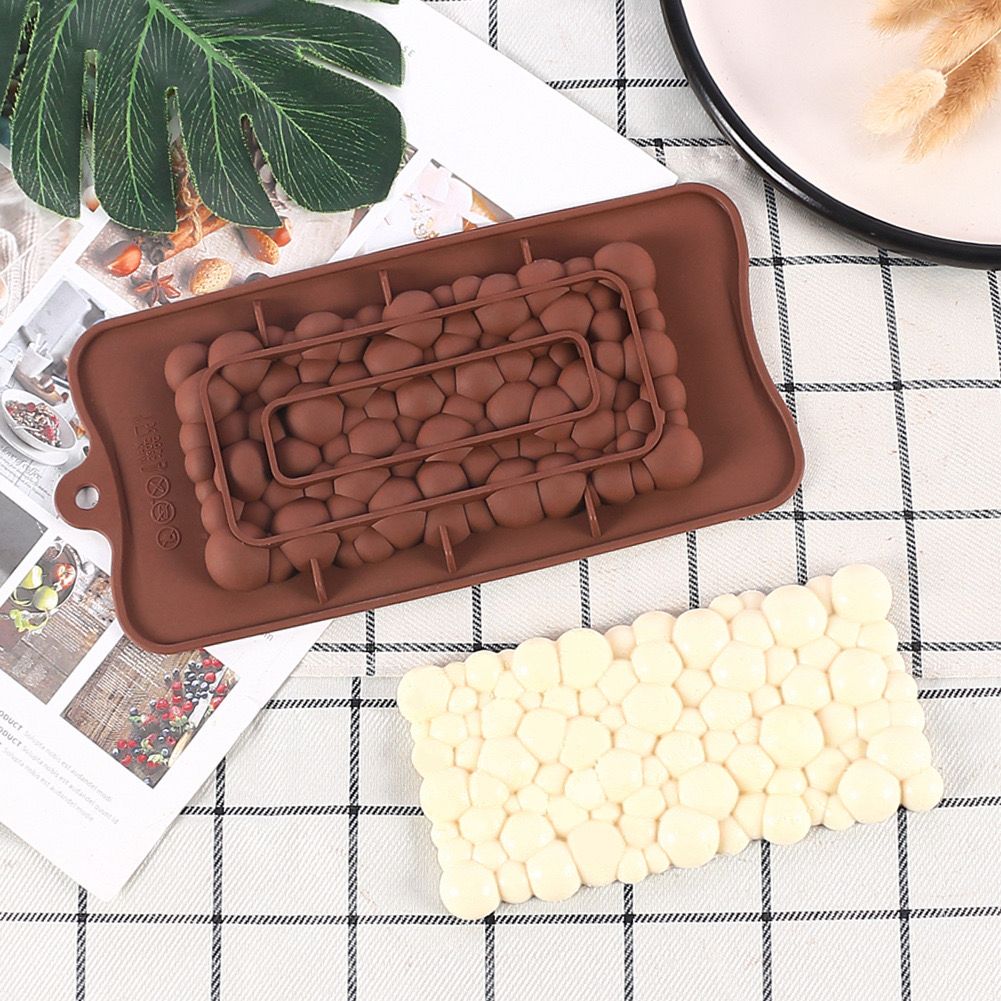 🔥🔥 قالب شيكولاته سيلكون مستطيل ببيدخل الفريزر🥶 و الفرن والميكرويف