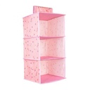 شماعة ومنظم وتربروف 4 أرفف للملابس والأحذية والشنظ داخل الدولاب