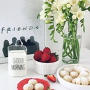 كوباية جود مورنينج 200 ملي لشرب العصائر والنسكافيه من الزجاج الشفاف