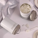 طقم برطمانات 3 قطع لحفظ السكر والقهوة والكوكيز بغطاء محكم الغلق ويد