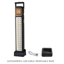 كشاف يعمل بالطاقة الشمسية و الشحن قابل للتعليق و الحمل 39 ليد