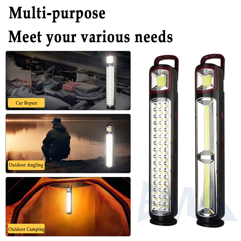 كشاف يعمل بالطاقة الشمسية و الشحن قابل للتعليق و الحمل 39 ليد