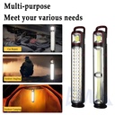 كشاف يعمل بالطاقة الشمسية و الشحن قابل للتعليق و الحمل 39 ليد