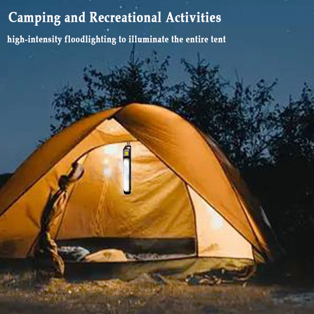 كشاف يعمل بالطاقة الشمسية و الشحن قابل للتعليق و الحمل 39 ليد