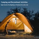 كشاف يعمل بالطاقة الشمسية و الشحن قابل للتعليق و الحمل 39 ليد