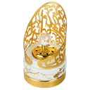 مبخره خط عربي بورسلين بقاعده وغطاء نحاس