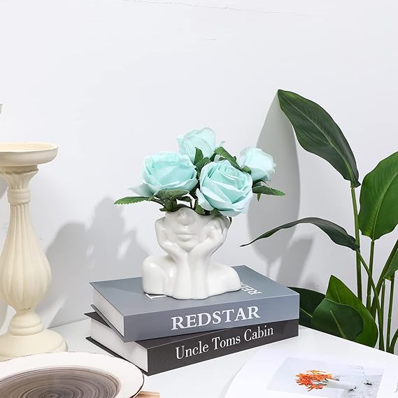 مجسم علي شكل نصف وجهه ثري دي لتغير شكل ديكور البيت