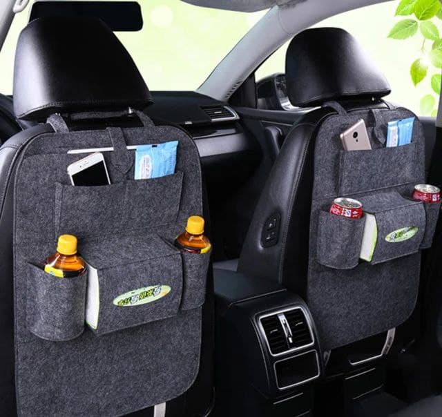منظم ظهر كرسي السيارة المميز بالتصميم المبتكر