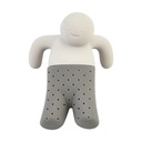 مصفاة شاي وأعشاب للإستمتاع بالمشروبات الساخنة على شكل انسان