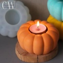 حامل شموع علي شكل ورده من الجبس لتغير ديكور منزلك