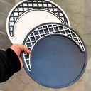 صنية خشب هلال رمضان لتقديم المكسرات والحلويات لاستقبال الضيوف في رمضان