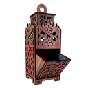 مبخرة وحامل بخور مصنوعة من خشب الليزر المصنوع يدوياً