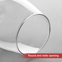 برطمان زجاج شفاف 700 ملي لحفظ البقوليات والمكسرات والكاندي بغطاء محكم الغلق مزين بقماش بورد