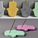 حامل بخور علي شكل كف من الجبس لتغير ديكور منزلك