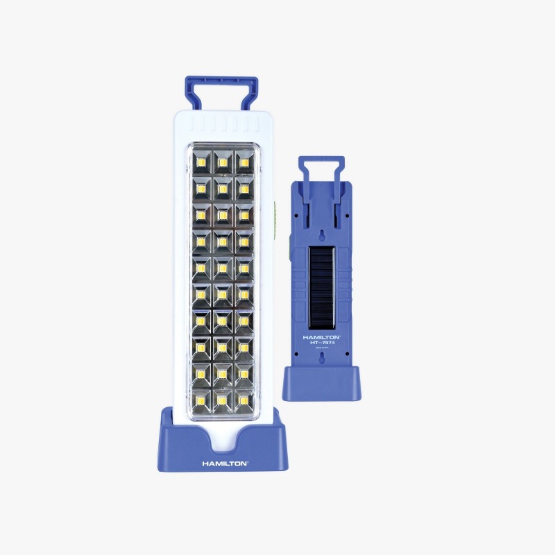 كشاف طوارئ ليد 30 لمبة بدرجتين اضاءة يعمل بالشحن و معه وصلة USB