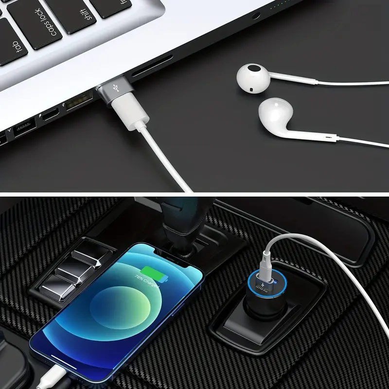 وصلة تحويل يو اس بي الي تايب سي لعرض الصور و الافلام