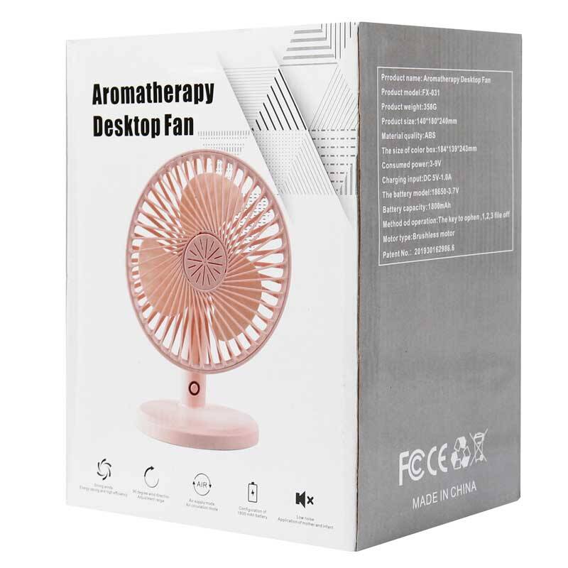 مروحة الهواء المنعش للمكتب والرحلات والسفر والتخييم