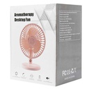 مروحة الهواء المنعش للمكتب والرحلات والسفر والتخييم