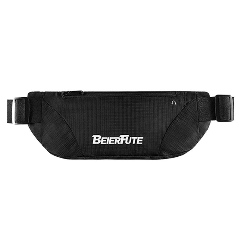 شنطة وسط وتربروف بحزام مقسمة من الداخل لجزئين لحمل المتعلقات الشخصية اثناء المشي او الجري