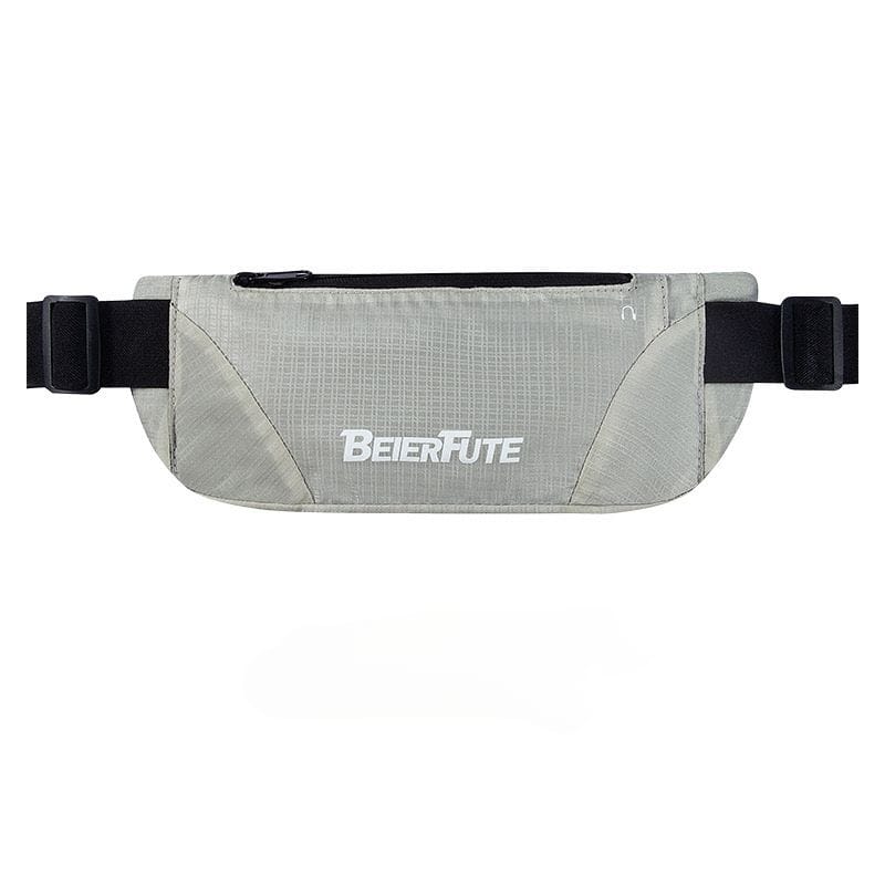 شنطة وسط وتربروف بحزام مقسمة من الداخل لجزئين لحمل المتعلقات الشخصية اثناء المشي او الجري