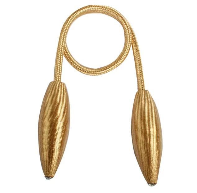 ماسك الستارة المغناطيسي ٢ قطعة ألوان على شكل صنوبر