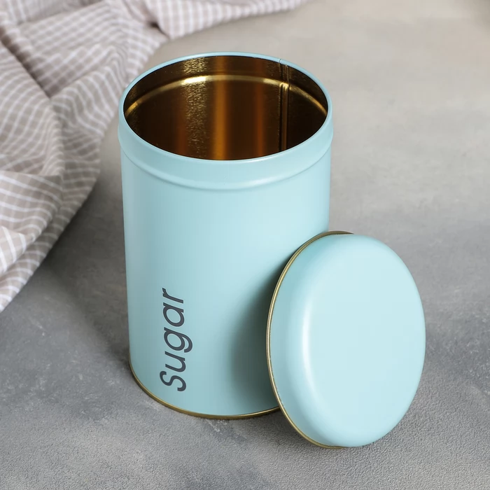 طقم برطمانات 3 قطع لحفظ وتنظيم الشاي والسكر والقهوة بغطاء محكم الغلق