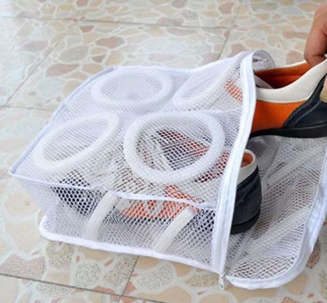 كيس حماية الأحذية أثناء الغسيل