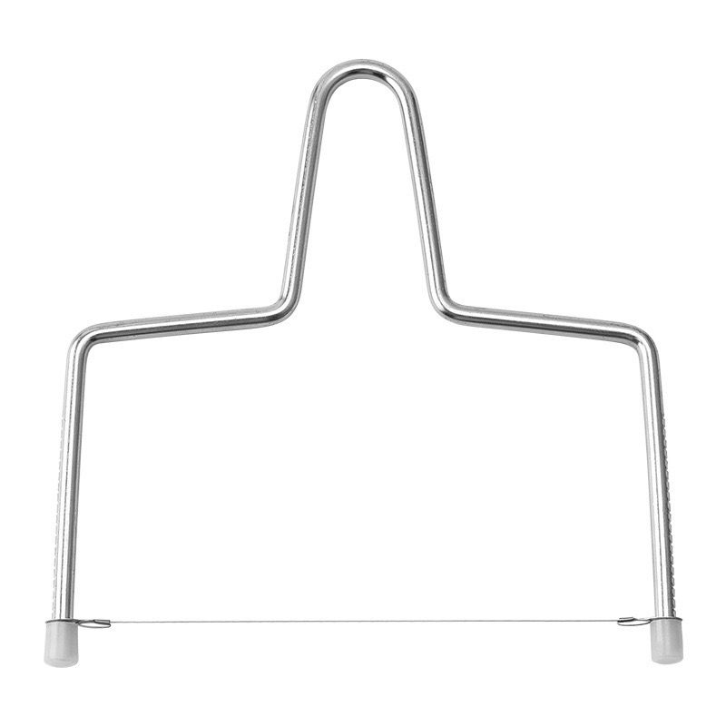 قطاعة استانليس ستيل سلكية لتقطيع الجبن والزبدة بسهولة بمقبض يد مريح