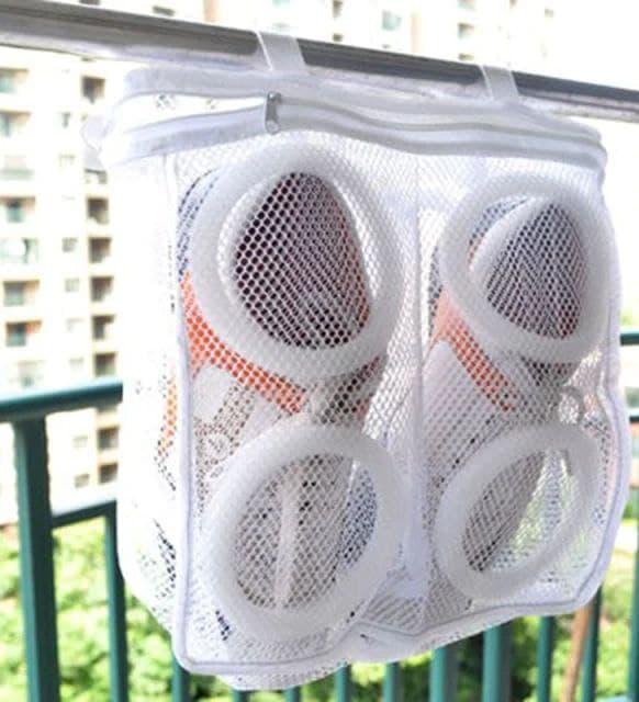 كيس حماية الأحذية أثناء الغسيل