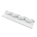 مكبس 4 خانات بلاستيك  لصنع و عمل القطايف سهلة الاستخدام