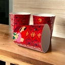 طقم دورق رمضان بلاستيك 2 لتر  مع 3 كوبايات بأشكال و الوان مختلفة لتقديمه للضيوف في رمضان