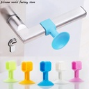 طقم صدادة باب سيليكون 5 قطع لمنع الأحتكاك والأصطدام بالحائط ومنع الضوضاء وتقشير الدهان