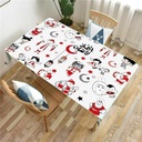 طقم مفارش رول بلاستيك برسومات رمضانية مختلفة للسفرة تلات قطع