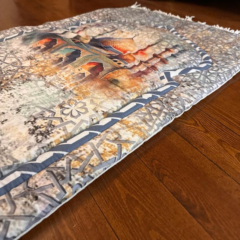 مصلية قطن مبطنة باسفنج طبي مريح بقاعدة فير قابلة للانزلاق مناسبة للمنزل والخروج