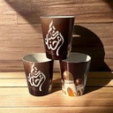 طقم دورق رمضان كريم + 3 كوبايات بغطاء محكم الغلق و يد لتقديم المشروبات للضيوف في رمضان