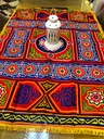 مفرش سفرة 1.5 متر بتصميم خيامية رمضان لاستقبال ليالي رمضان