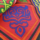 مفرش سفرة 1.5 متر بتصميم خيامية رمضان لاستقبال ليالي رمضان