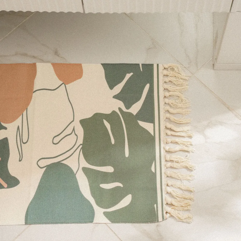 سجادة كليم مصنوعة يدويا 60 * 90 سم  بتصميم بوهيمي لتجديد ديكور المنزل