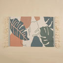 سجادة كليم مصنوعة يدويا 60 * 90 سم  بتصميم بوهيمي لتجديد ديكور المنزل