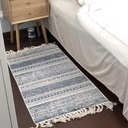 سجادة كليم هاند ميد بشراشيب علي الطراز البوهو 60*90 لتغير ديكور بيتك